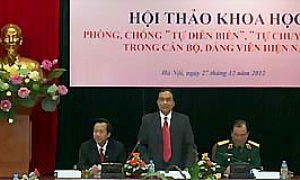 Chống tự diễn biến, tự chuyển hóa của cán bộ, đảng viên